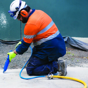 Chippers & Needle Guns available to hire from Air Powered