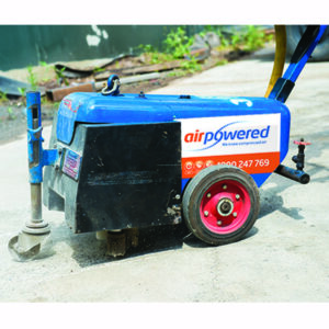 Floor Scabblers & Scarifiers available to hire from Air Powered