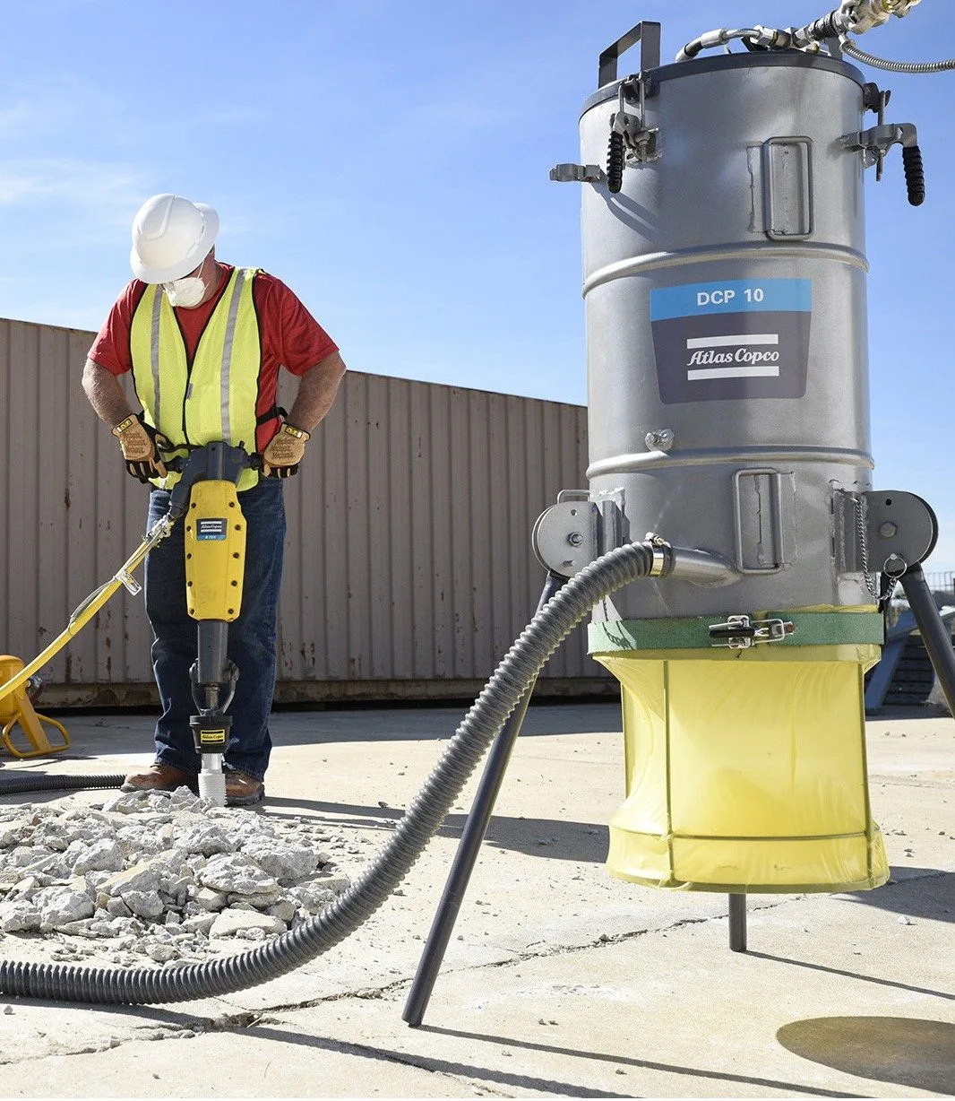 DCP 10 dust collector available from Air Powered Services