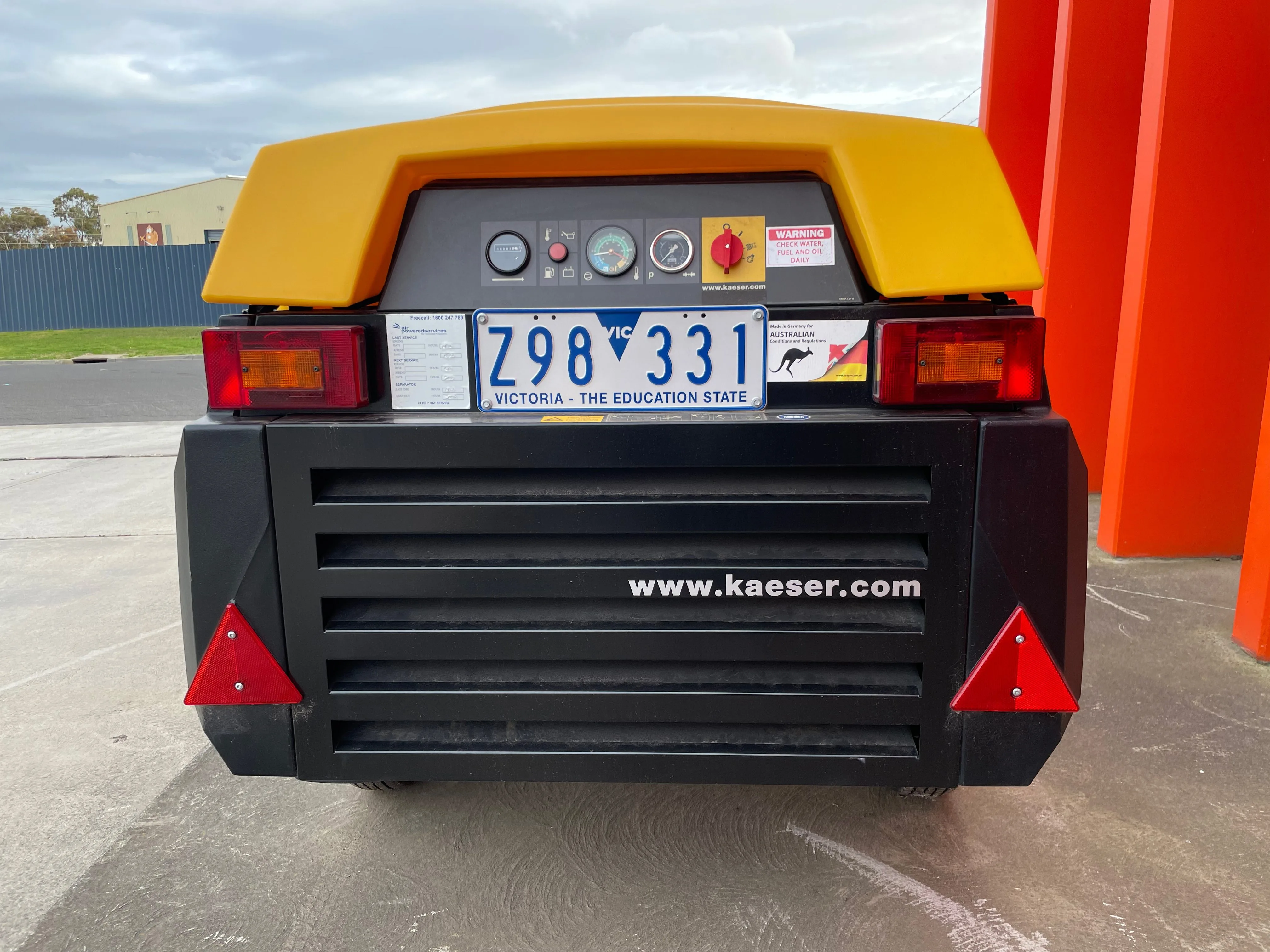 KAESER M31 Diesel Compressor available from Air Powered