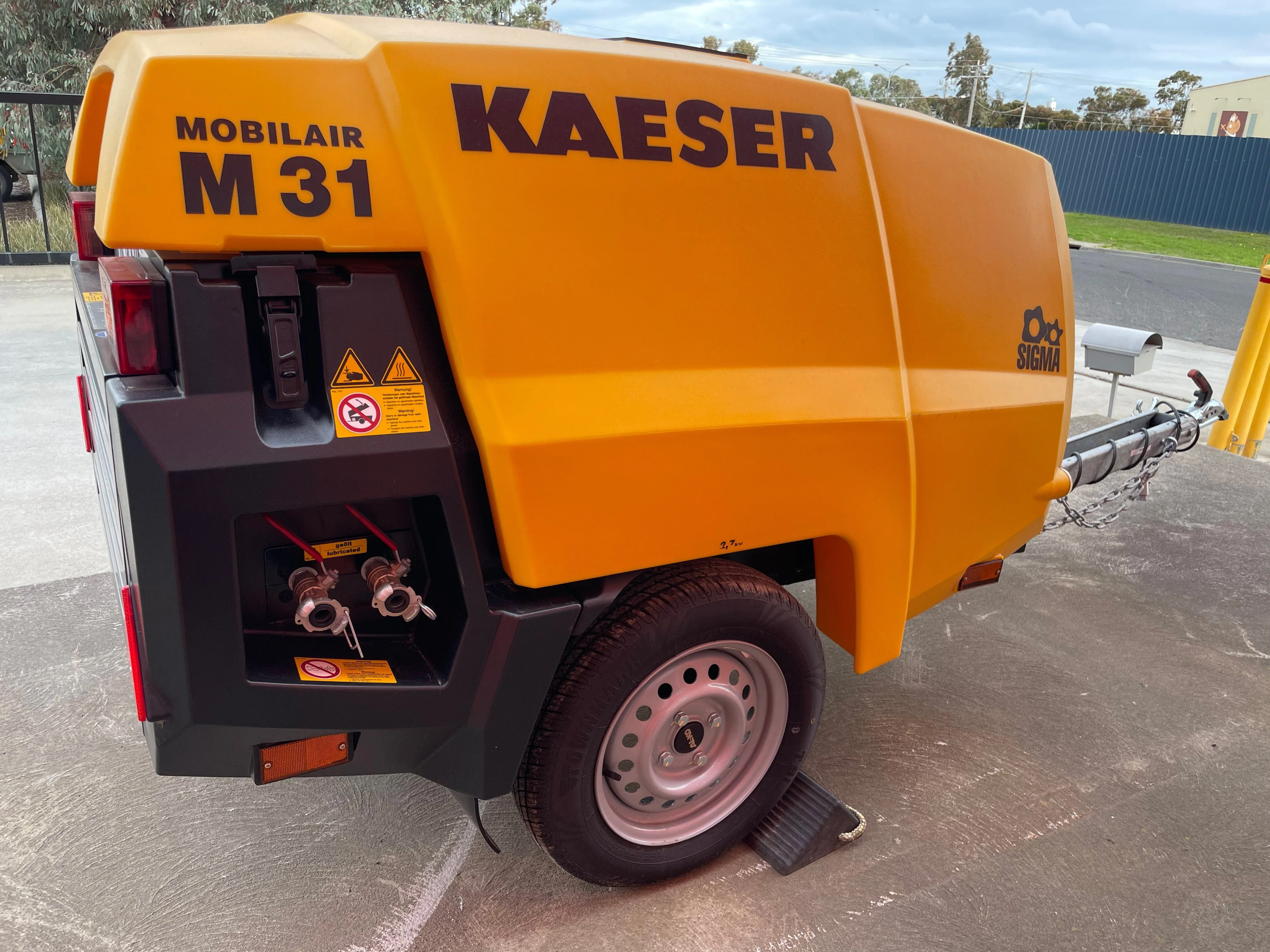 KAESER M31 Diesel Compressor available from Air Powered