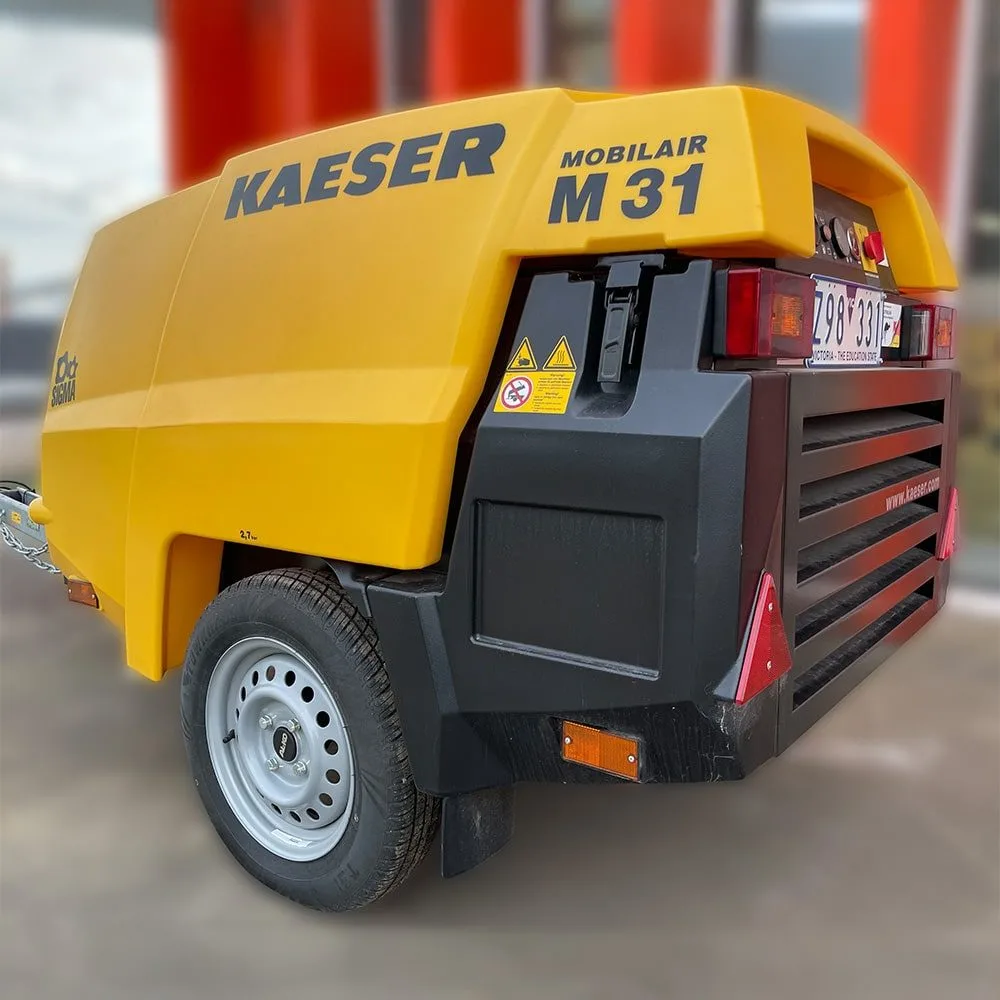 Kaeser M31 diesel compressor available from Air Powered