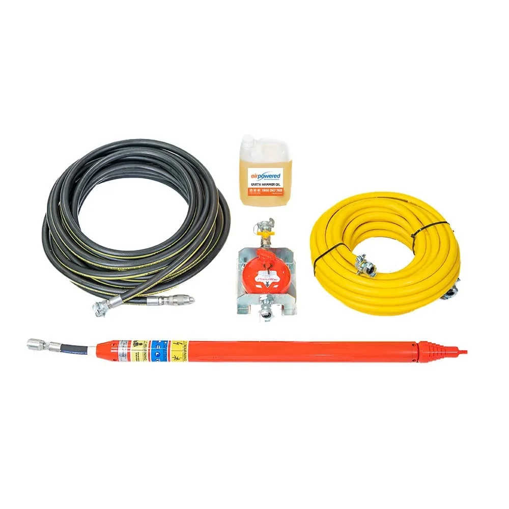PneuVibe Borer Accessory Pack avialable from Air Powered