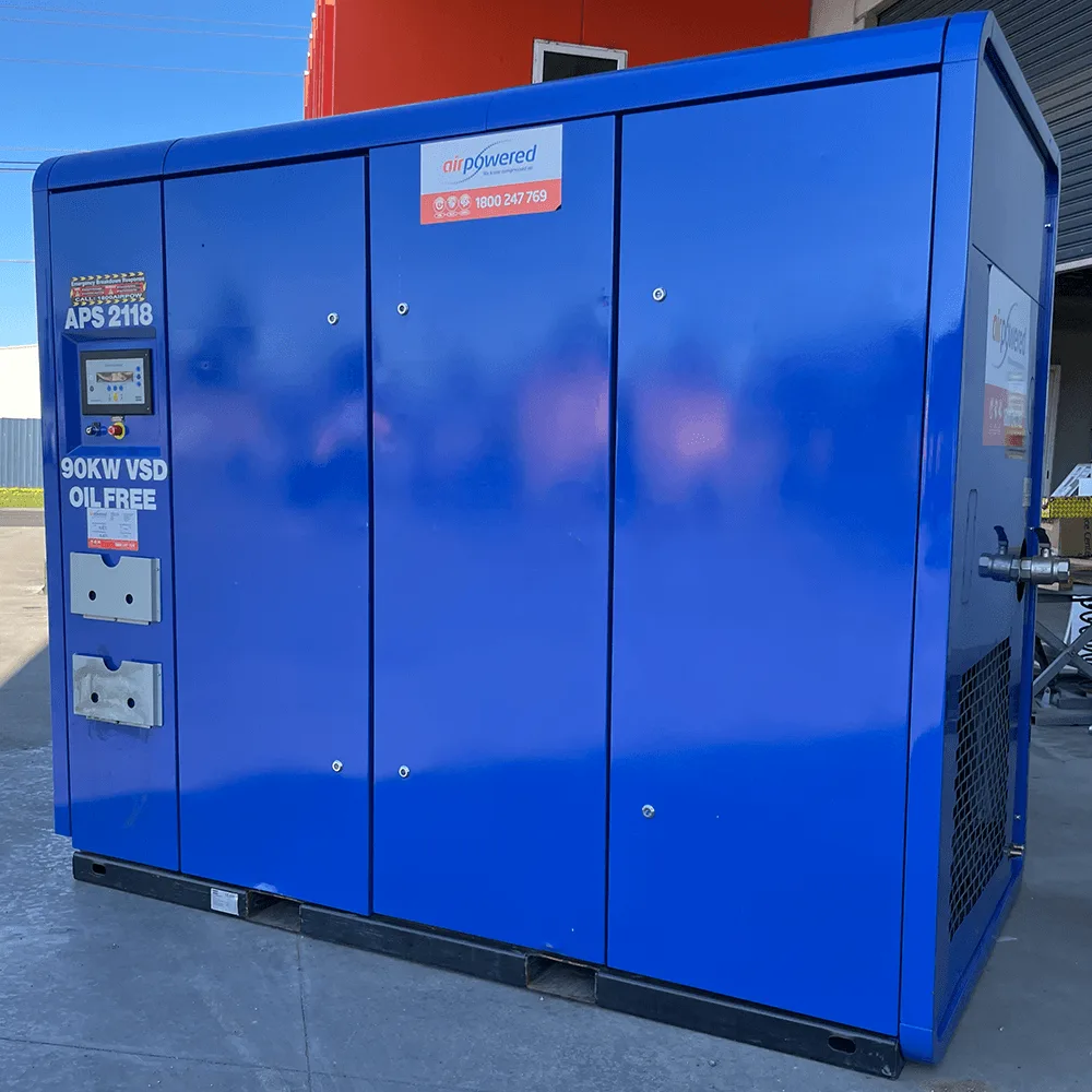 Electric Oil Free Compressors available from Air Powered