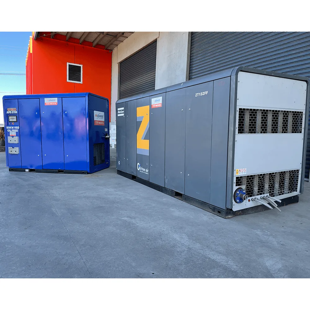 Electric Oil Free Compressors available from Air Powered