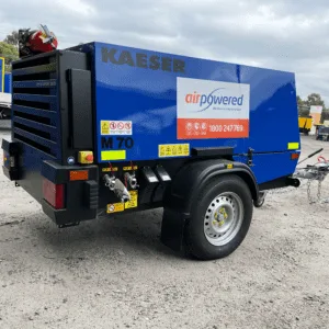 250cfm Diesel Compressors available to hire from Air Powered