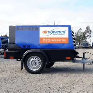 KAESER M31 diesel compressor available from Air Powered