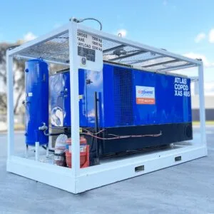 Zone 2 Offshore Compressor available to hire from Air Powered