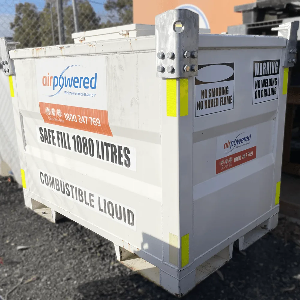1080 Litre Fuel Cube available from Air Powered