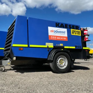 KAESER M122 diesel compressor available from Air Powered