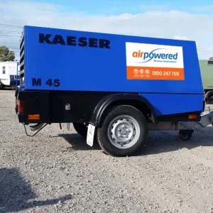 KAESER M45 diesel compressor available from Air Powered