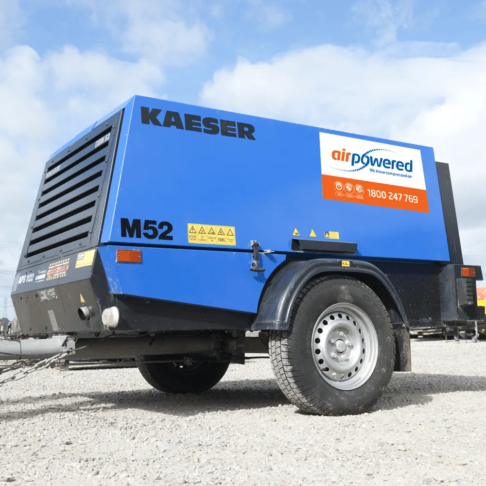 KAESER M52 diesel compressor available from Air Powered
