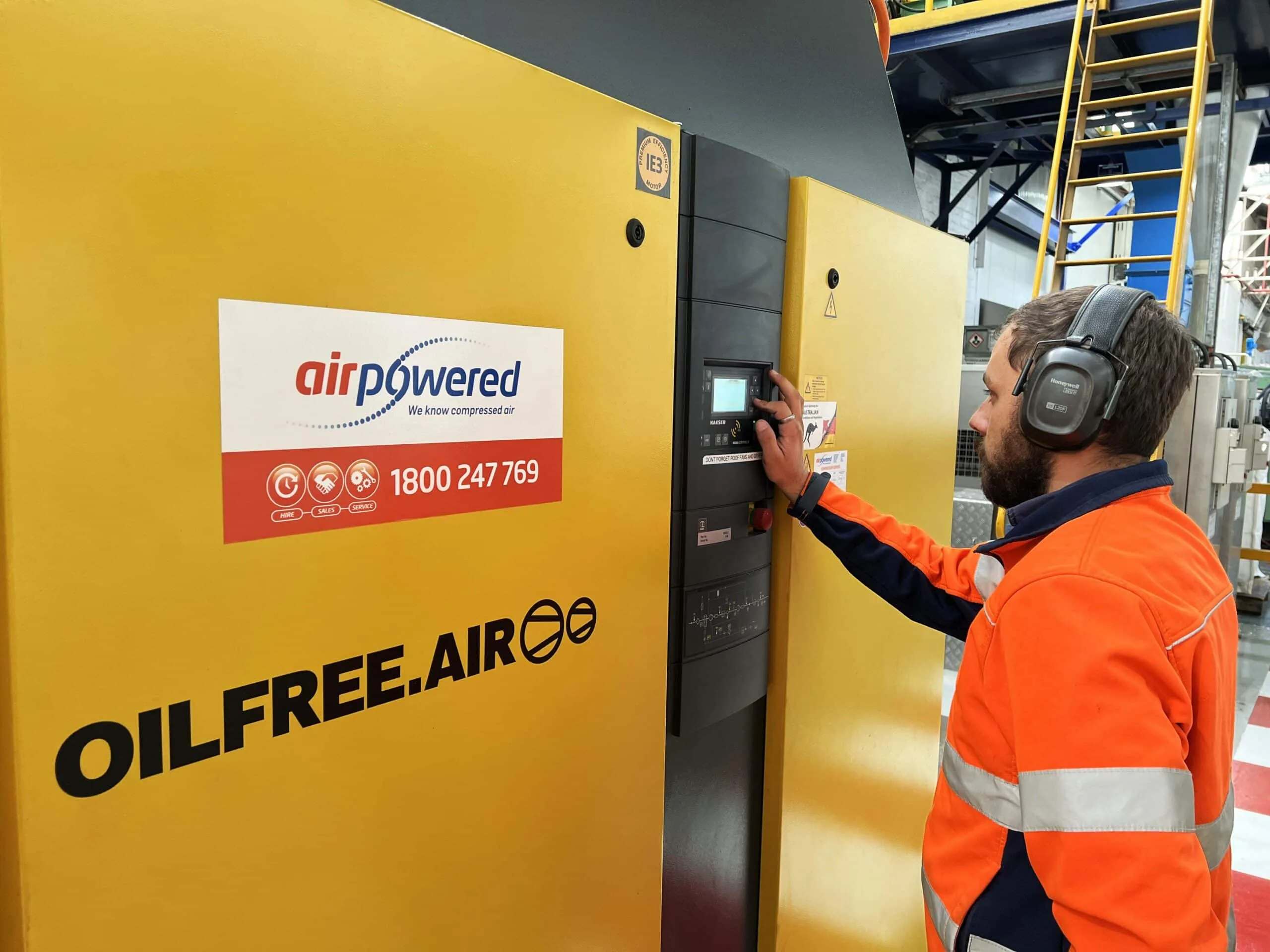 Service of Oil free Compressor