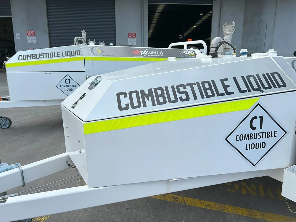 1200L Durotanker available from Air Powered