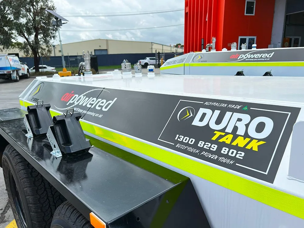 1200L Durotanker available from Air Powered