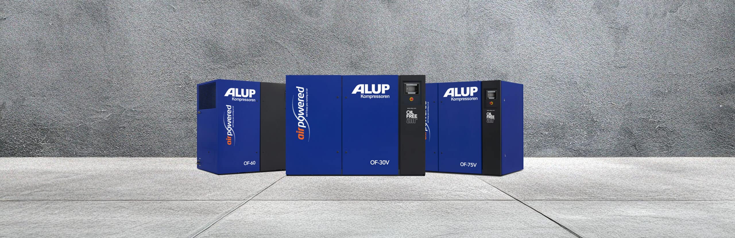 Alup Compressors available from Air Powered