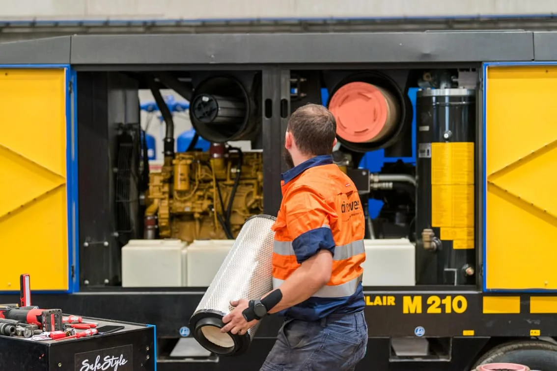 Kaeser Compressor Servicing available at Air Powered
