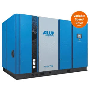 ALUP Allegro 315 VSD Rotary Screw Compressor available from Air Powered Services