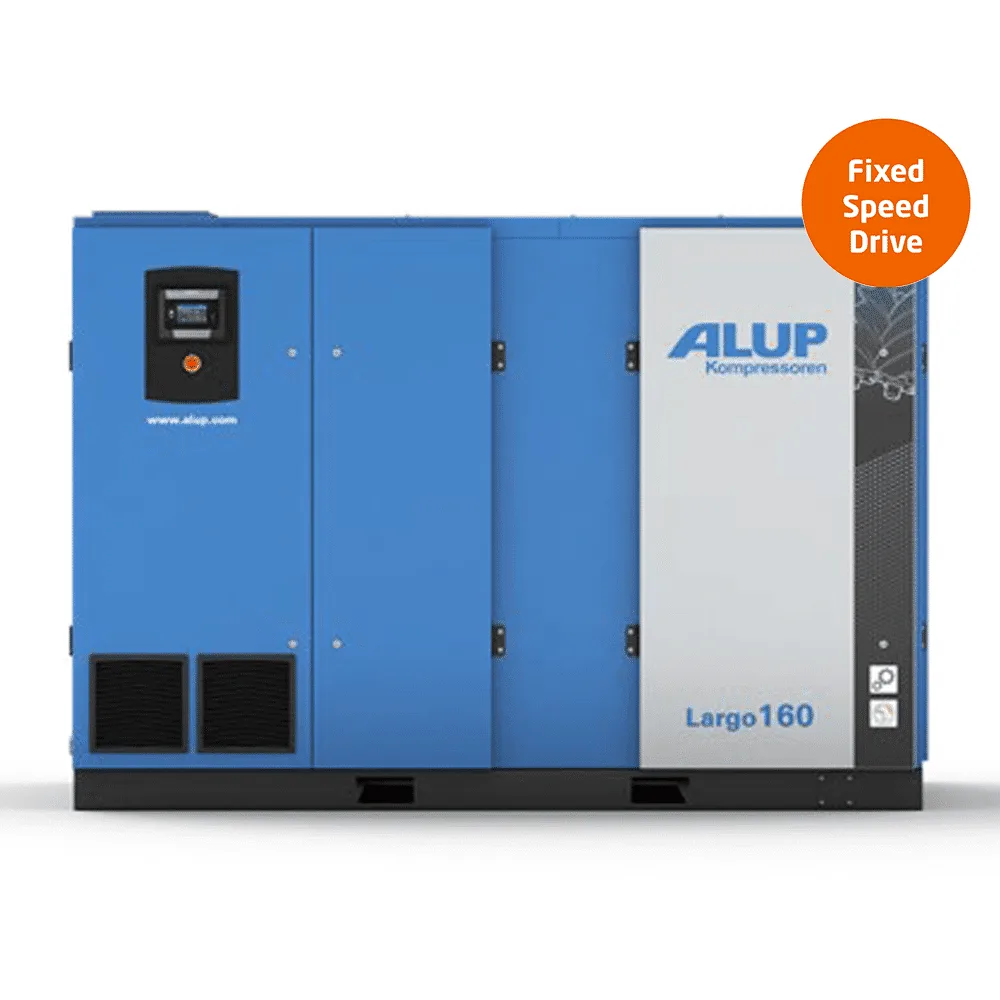 ALUP Largo 160 Fixed Speed Rotary Screw Compressor available from Air Powered Services