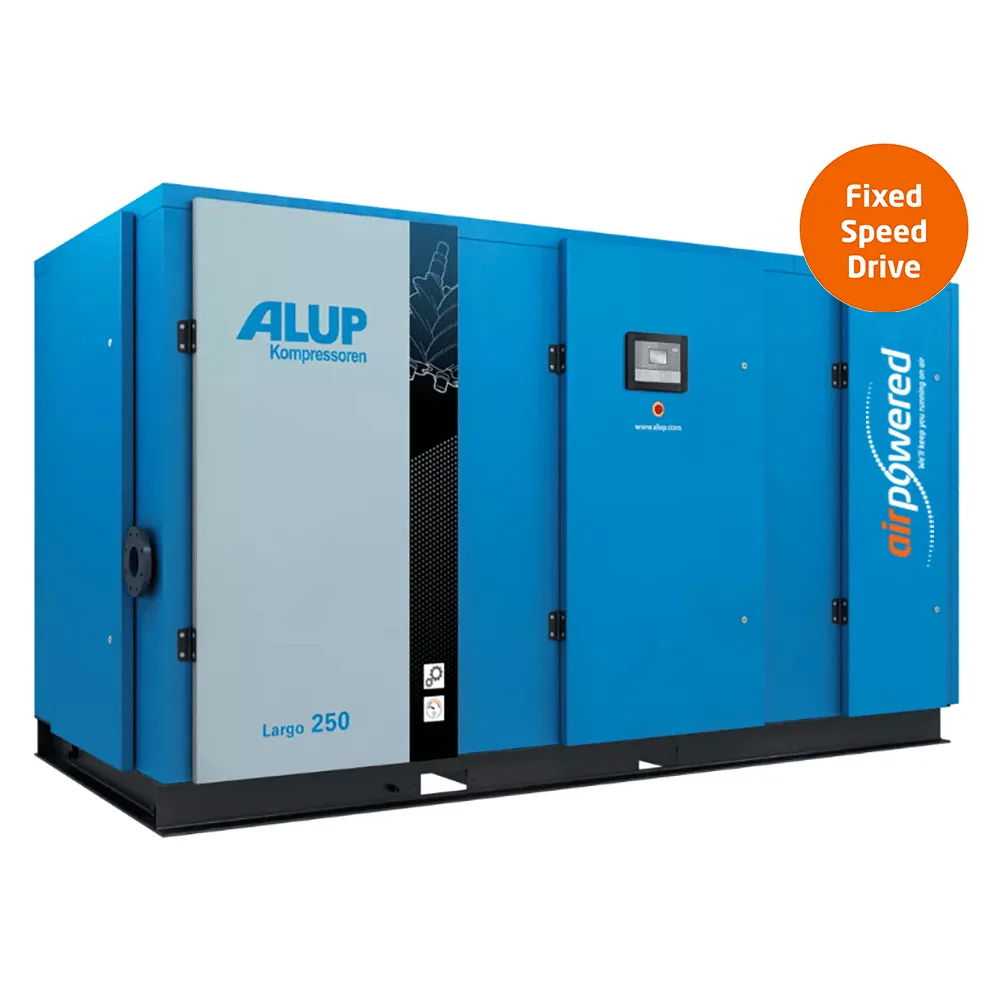 ALUP Largo 250 Rotary Screw Compressor available from Air Powered