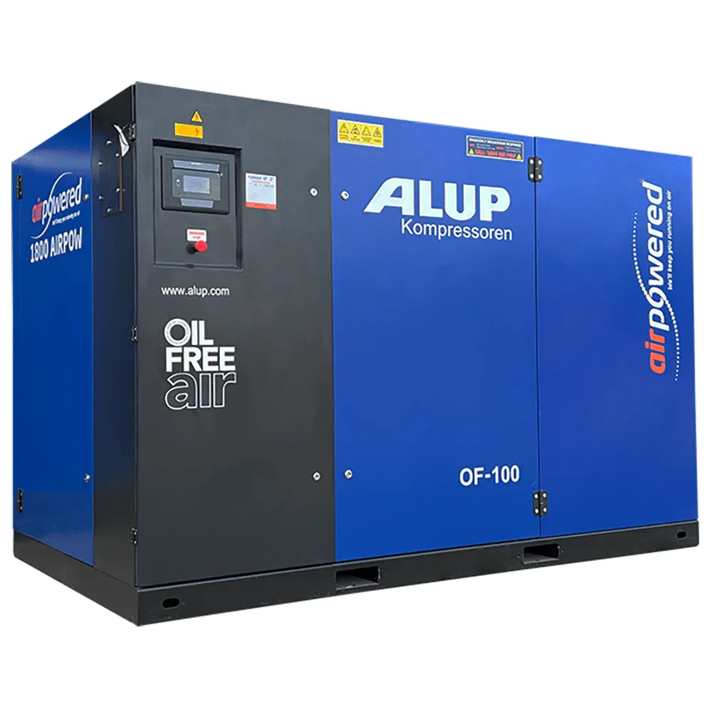 ALUP OF 100 Oil Free Compressor from Air Powered