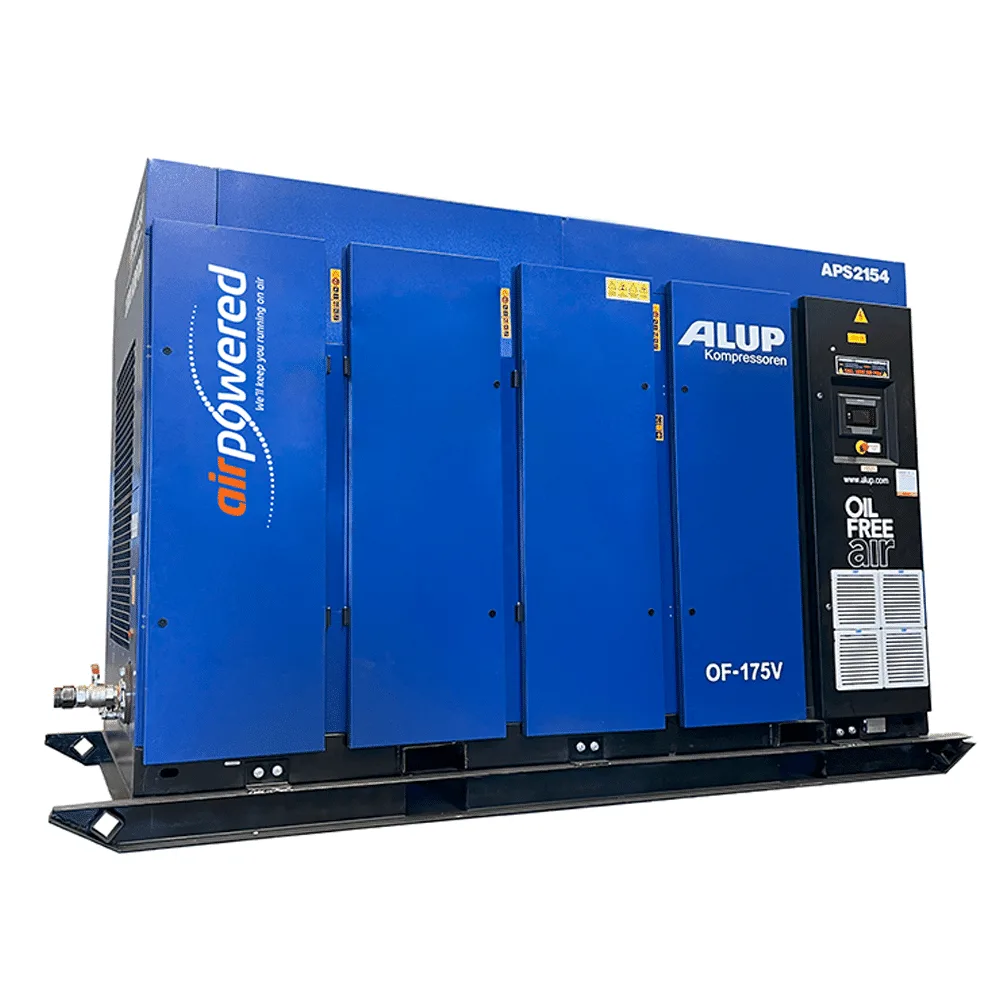 ALUP OF 175V Oil Free Compressor available from Air Powered
