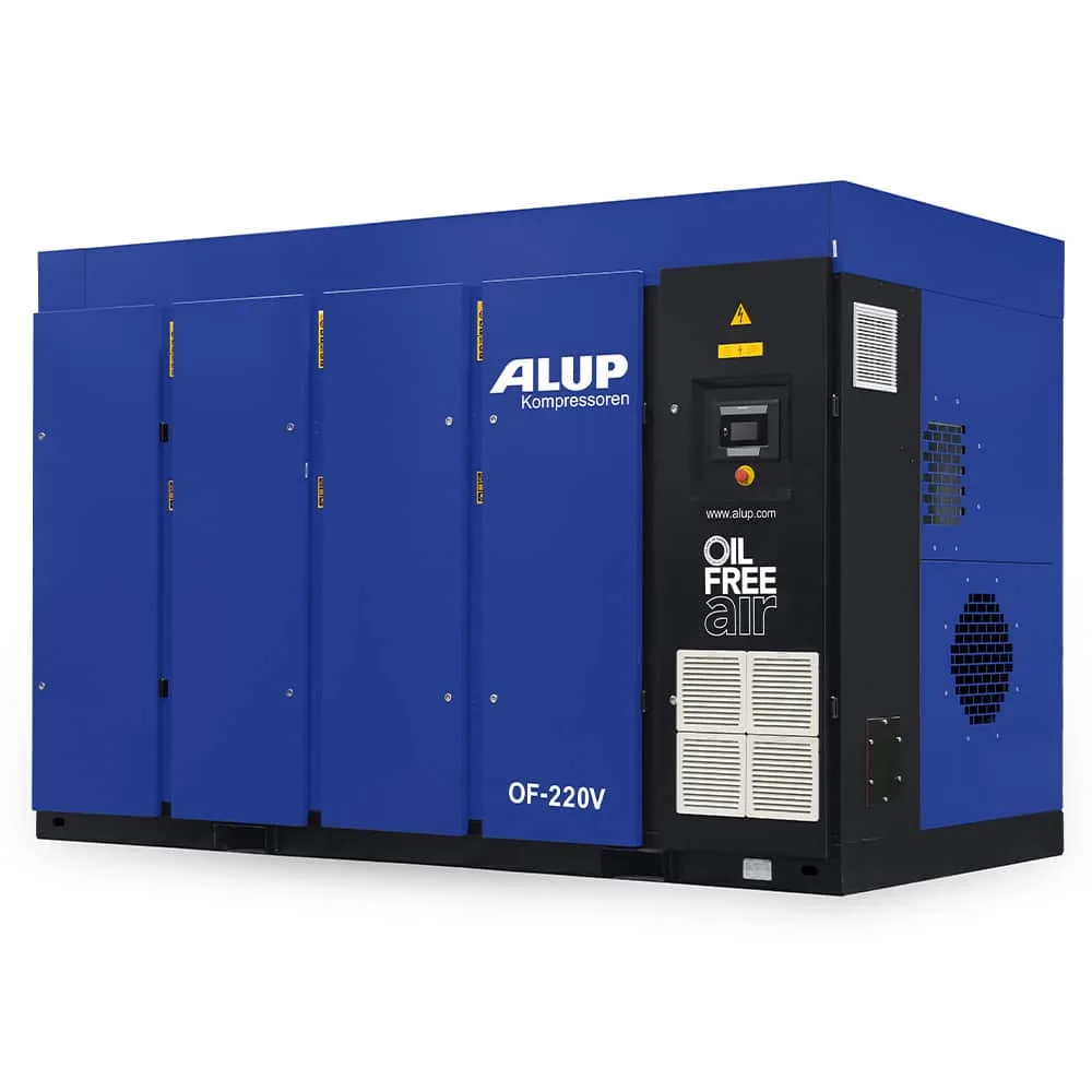 ALUP OF 220V Oil Free Compressors available from Air Powered Services