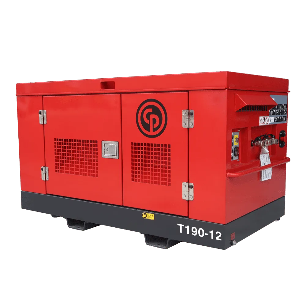 CP T190-12 Skid Mounted Diesel Compressor available from Air Powered