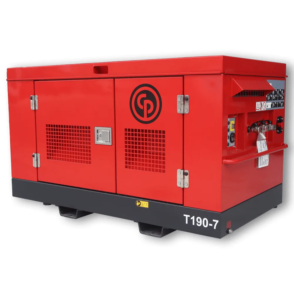CP T190-7 Skid Mounted Diesel Compressor available from Air Powered
