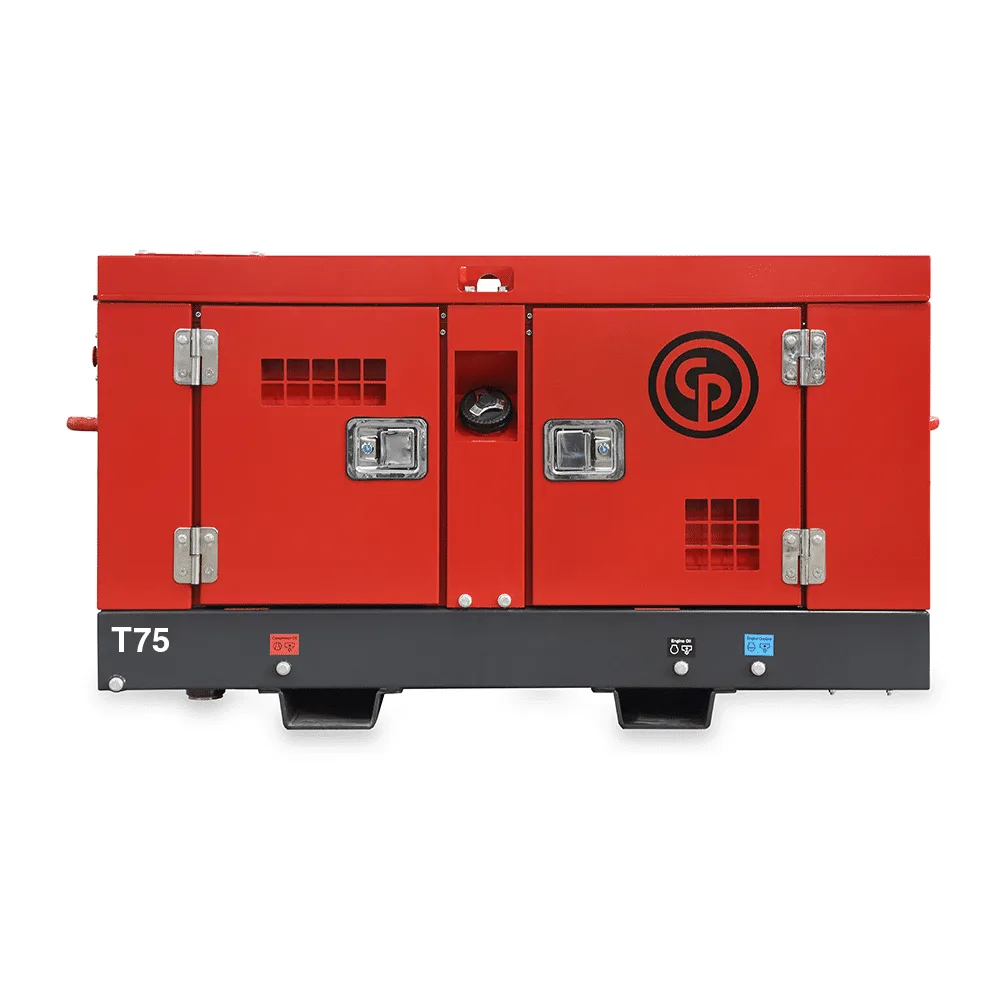 CP T75 Skid Mounted Diesel Compressor available from Air Powered