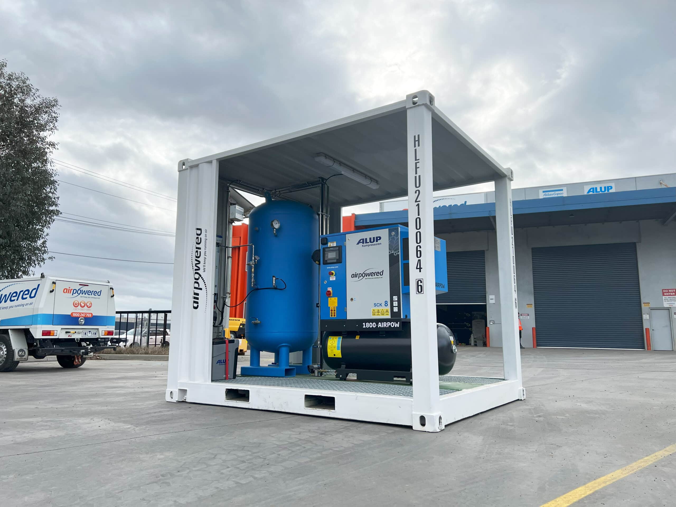 Modular Compressor Package designed and built by Air Powered