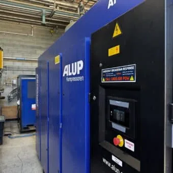 Alup Air Compressor - Air Powered Services