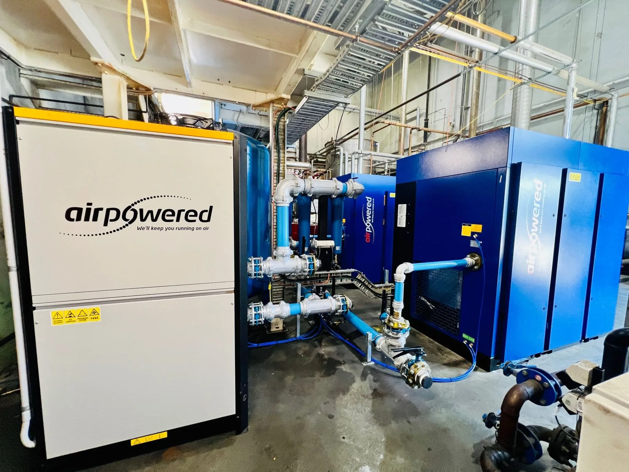 Air Compressor and dryer install